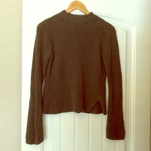 Olive green sweater